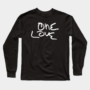 1LUV wht Long Sleeve T-Shirt